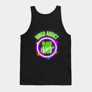 2022 Black Light  Bingo Bash Tank Top